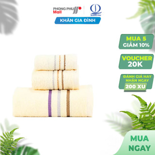 Khăn Mặt/Gội Đầu Quảng Phú Cotton FQW8 34x74cm