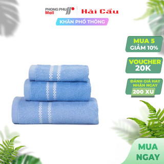 Khăn Mặt/Gội Đầu Hải Cẩu Cotton FHN3 34x78cm