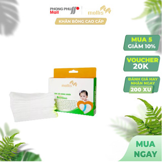 Bộ 10 khăn tay sữa mollis p940 25x25cm
