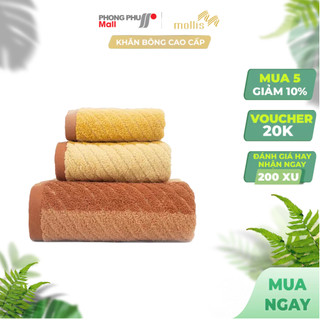 Khăn tăm, khăn tay, khăn mặt gội đầu mollis cotton nontwist bmn1 fmn1 hmn1
