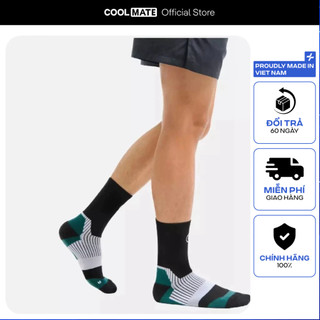 Tất thể thao cổ dài Compression Cushion Coolmate
