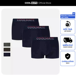 Combo 03 quần lót nam Trunk Café khử mùi Coolmate
