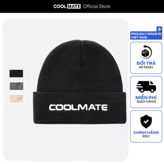 Mũ nón len unisex thêu chữ Coolmate