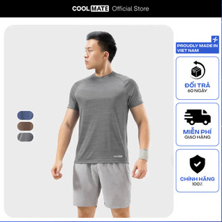 Áo thun thể thao Melange Essentials nhanh khô thoáng khí Coolmate
