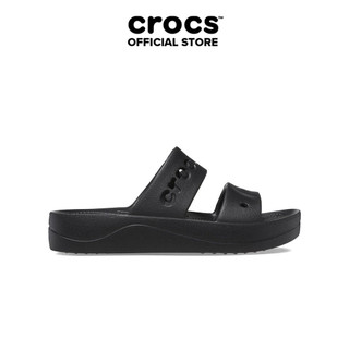 Dép Xăng Đan Nữ Crocs Baya Platform - Black