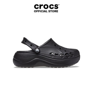 Giày Clog Nữ Crocs Baya Platform - Black