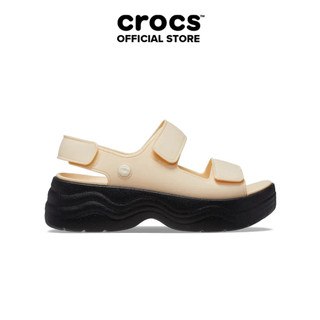 Xăng Đan Nữ Crocs Skyline - Vanilla/Black