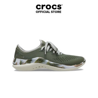 Giày Thời Trang Nam Crocs Literide 360 Marbled Pacer - Army Green