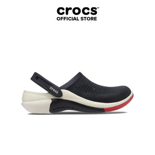 Giày Clog Unisex Crocs 360 Ombre Marbled Literide - Black