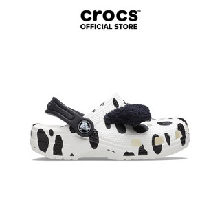 Giày Clog Trẻ Em Crocs Toddler Classic I Am Dalmatian - White/Black