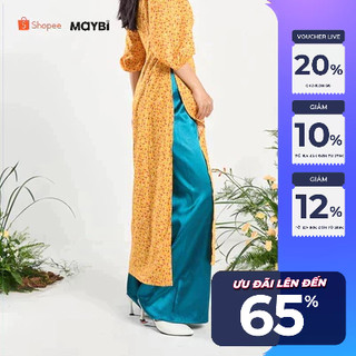 Quần áo dài Maybi suông lụa phi