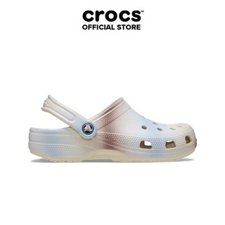 Giày Clog Unisex Crocs Classic Color Dip - Bone
