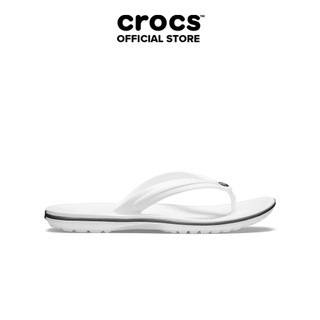 Dép Xỏ Ngón Unisex Crocs Crocband - White