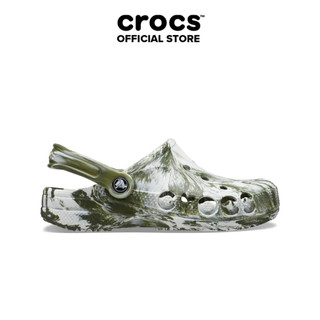 Giày Clog Unisex Crocs Baya Marbled - Army Green
