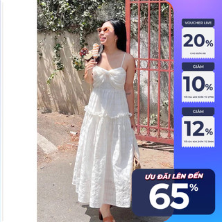 Đầm 2 dây xoè Maybi dáng babydoll