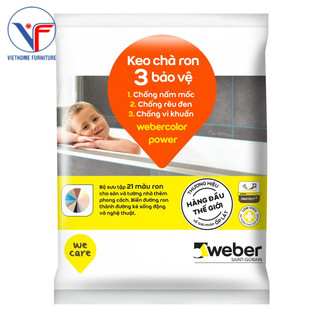 Keo Chà Ron Weber Power - Chống Thấm, Chống Mốc - Bảo Vệ 3 Lớp
