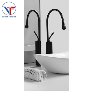 VÒI LAVABO NÓNG LẠNH THIÊN NGA ĐEN