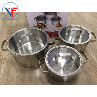 Bộ nồi 3 chiếc Rapido RK182024