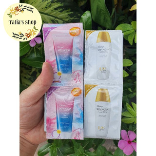 Sữa chống nắng dưỡng da trắng mịn Sunplay Skin Aqua - HÀNG MẪU