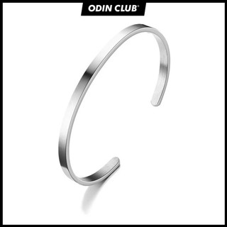 Vòng tay cuff odin club ms03, vòng đeo tay nam nữ chất liệu titan
