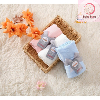 [SIÊU MỀM] - Khăn tắm sợi tre 2 lớp cho bé - Khăn Aden Anais Many 100% sợi tre màu trơn mềm mịn an toàn cho da bé.