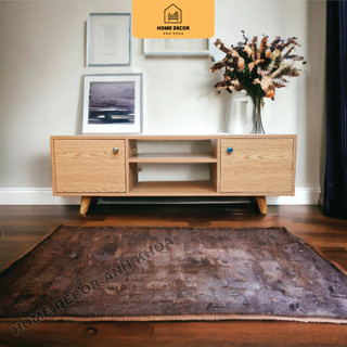 Kệ ti vi phòng khách tủ tivi gỗ sắc nét chắc chắn hàng xưởng dày 15mm Home Decor Anh Khoa