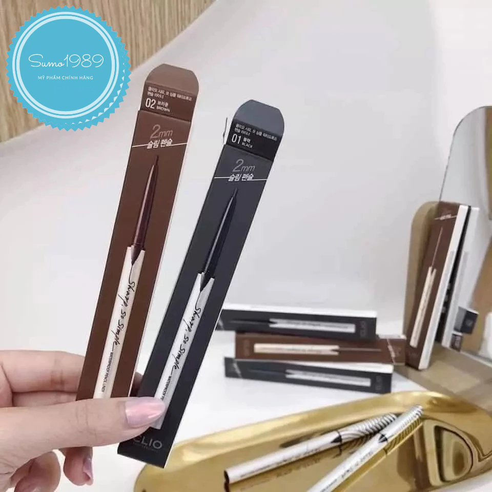 Chì Kẻ Mắt Clio Sharp So Simple Waterproof Pencil Liner