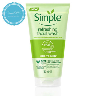 Sữa Rửa Mặt Dạng Gel Simple Kind To Skin Refreshing Facial Wash Gel
