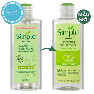 NƯỚC HOA HỒNG SIMPLE KIND TO SKIN SOOTHING FACIAL TONER