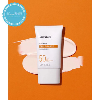 Kem chống nắng Innisfree Intensive Triple ShieldSunscreen SPF50+ PA++++ (mẫu mới 2021)