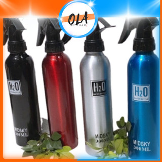 Bình Xịt Rỗng 300ml Chuyên Dụng Cho Thợ Cắt Tóc Bằng Nhôm H2O - Mỹ phẩm OLa