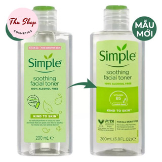 NƯỚC HOA HỒNG SIMPLE KIND TO SKIN SOOTHING FACIAL TONER( Mẫu Mới)