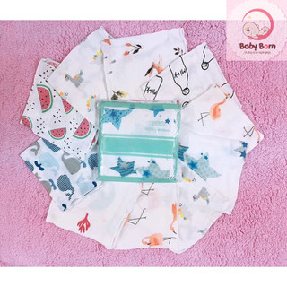 Set 10 Khăn sữa sợi tre Aden & Anais 100% sợi tre - Made in Việt Nam