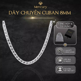 Dây chuyền Cuban nam Mercury Chain 12mm - Trang sức, Phụ kiện thời trang Unisex - Thiết kế Basic