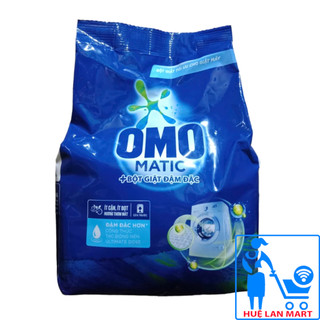 Bột Giặt OMO Matic Cho Máy Giặt Cửa Trước Túi 2.9kg (Sức mạnh 3X xoáy bay vết bẩn)
