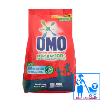 Bột Giặt OMO Công Nghệ Giặt Xanh Túi 2.9kg (Xoáy bay 100% vết bẩn cứng đầu sau 1 lần vò)