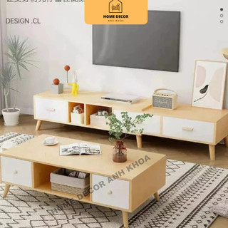 Bàn Trà Sofa Phong Cách Bắc Âu Gỗ MDF Chống Ẩm  Home Decor Anh Khoa