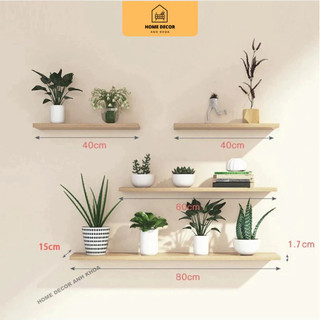Kệ Trang Trí Phòng Khách Hoa -Mỹ Phẩm gỗ MDF Cốt Xanh Thái Lan Chống Ẩm Home Decor Anh Khoa