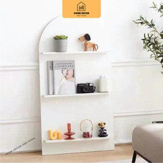 Kệ gỗ trang trí Decor phòng không khoan tường dễ lắp đặt Home Decor Anh Khoa