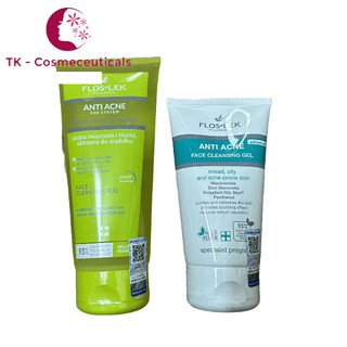 Sữa Rửa Mặt Floslek Anti Acne Bacterial Face Cleansing Gel Cho Da Nhờn Mụn