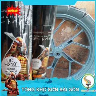 Bình xịt sơn lót Samurai UCH210 son chuẩn màu