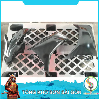 Chai sơn samurai màu đen kim loại K159 - Son Samurai