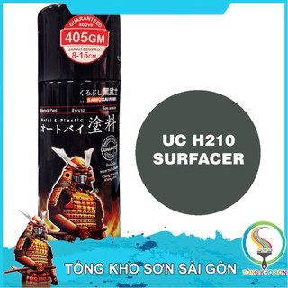 Bình xịt sơn lót Samurai UCH210 son chuẩn màu
