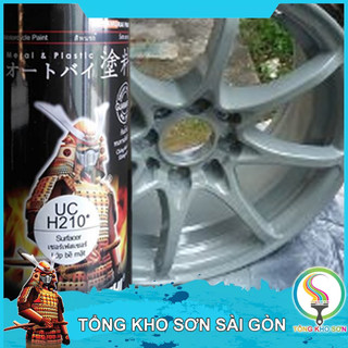 Bình xịt sơn lót Samurai UCH210 son chuẩn màu