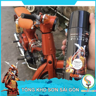 Bình xịt sơn Samurai màu cam rực Y3505