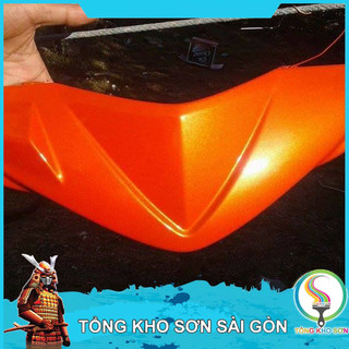 Bình xịt sơn Samurai màu cam rực Y3505