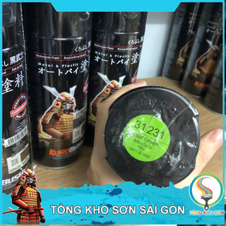 Bình sơn xịt màu xanh lá nhạt 231 Samurai