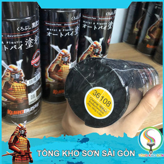 Bình sơn xịt màu vàng tươi 108 Samurai Paint