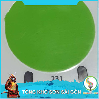 Bình sơn xịt màu xanh lá nhạt 231 Samurai