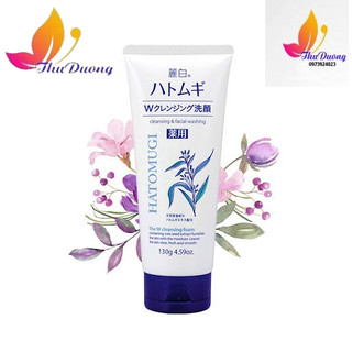Sữa rửa mặt Hatomugi Naturie hạt ý dĩ 130g Nhật Bản